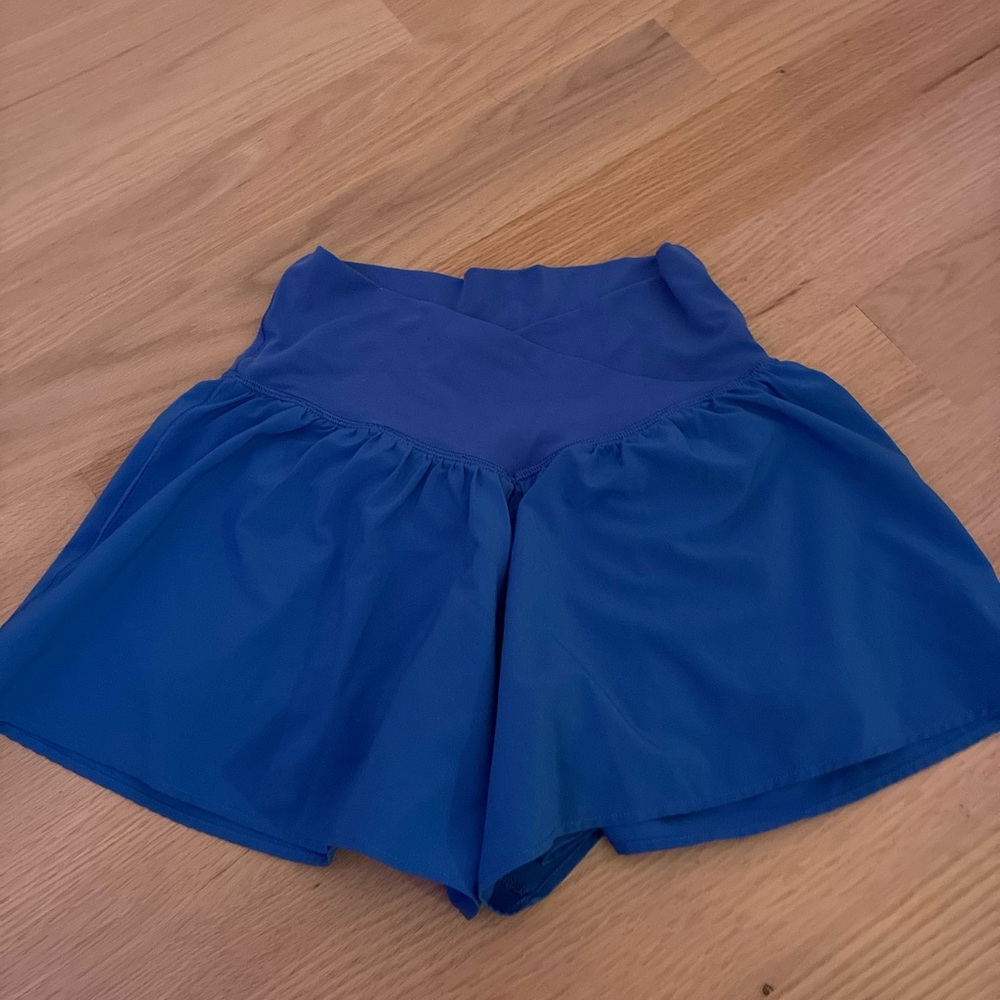 Aerie Women's Vibrant Blue Athletic Shorts